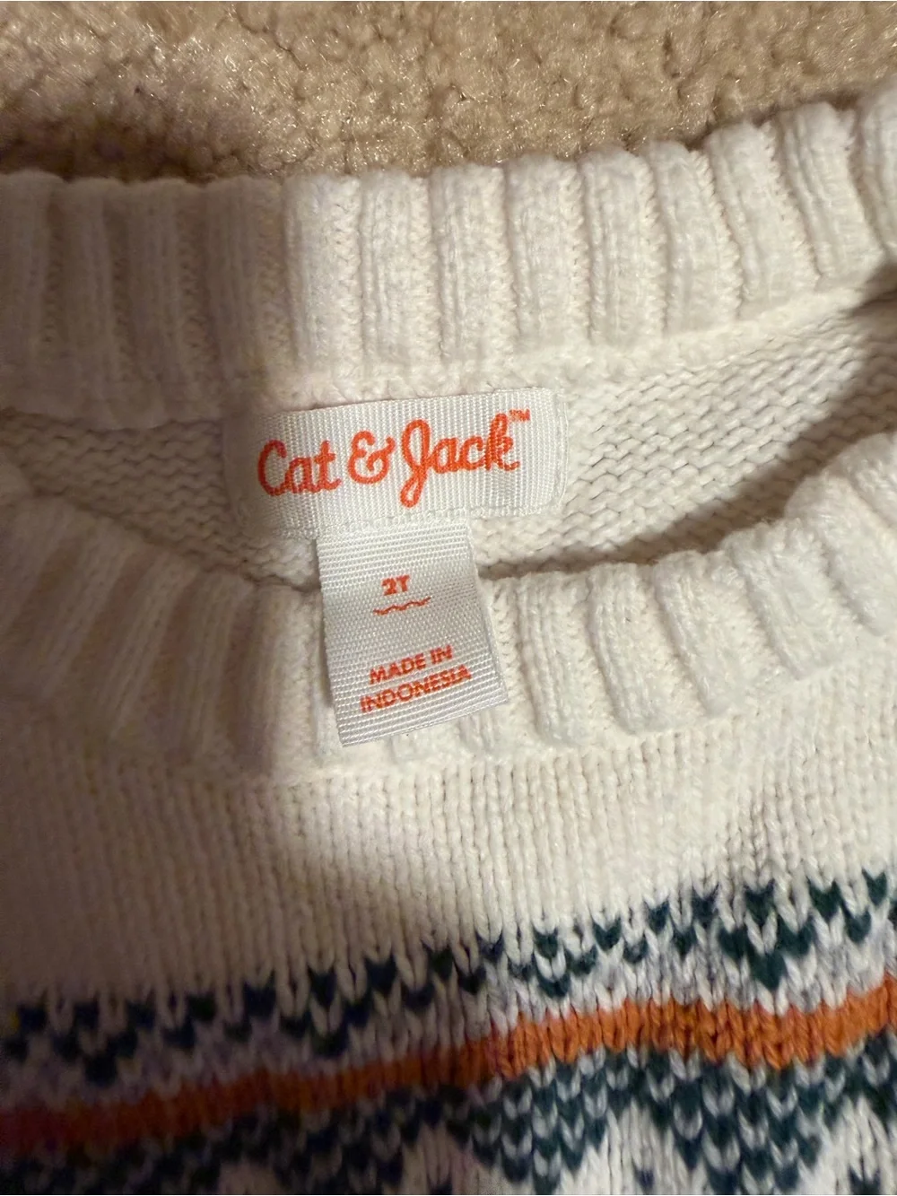 Cat & Jack toddler holiday outfit set
